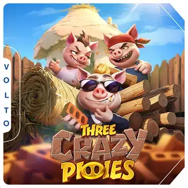 Three Crazy Piggies ทดลองเล่นสล็อตฟรี